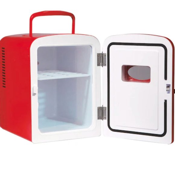 Frigidaire Kitchen Frigidaire 6can Retro Mini Fridge In Red Poshmark